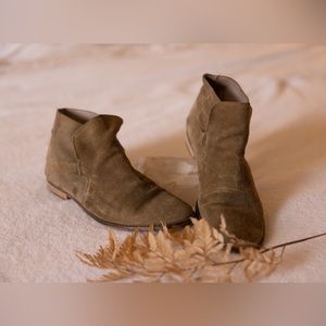 Free People Distressed Booties